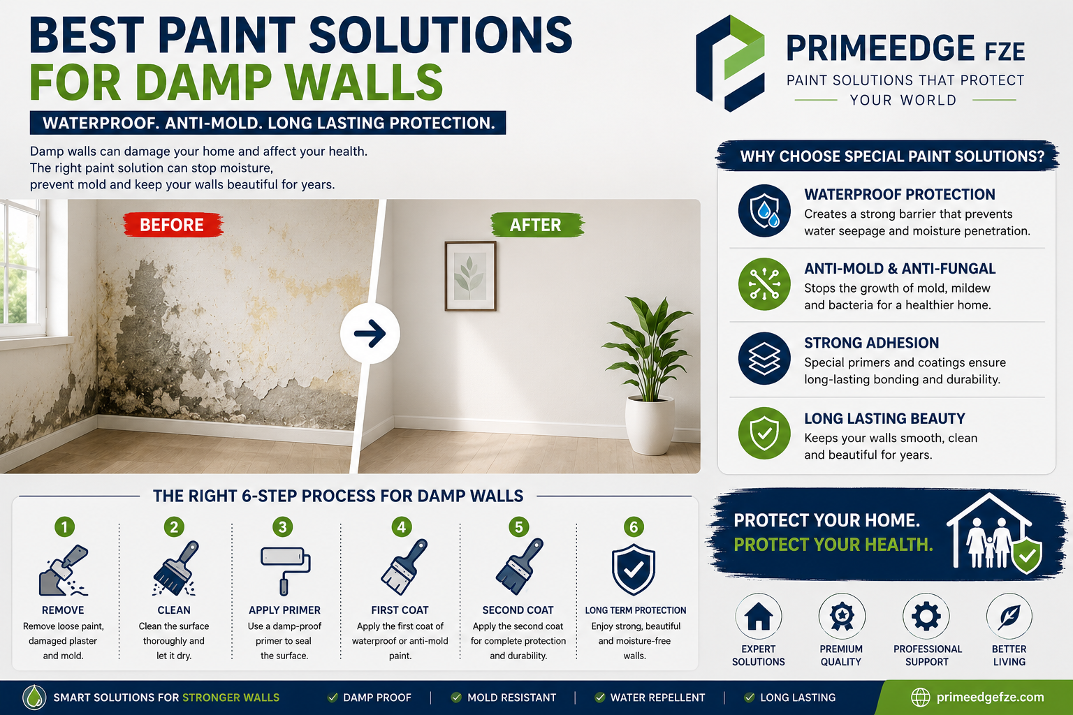 Best Paint Solutions for Damp Walls: A Homeowner’s Story of Protection and Renewal