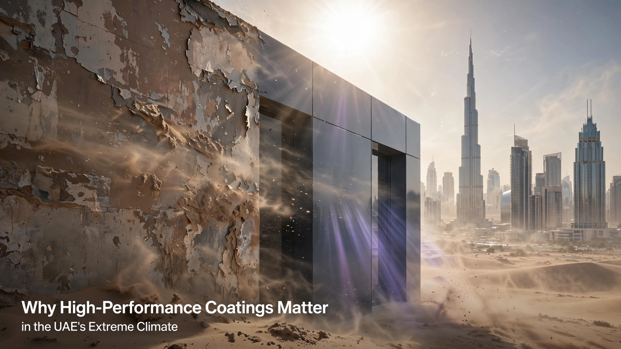 Why High-Performance Coatings Matter in the UAE’s Extreme Climate